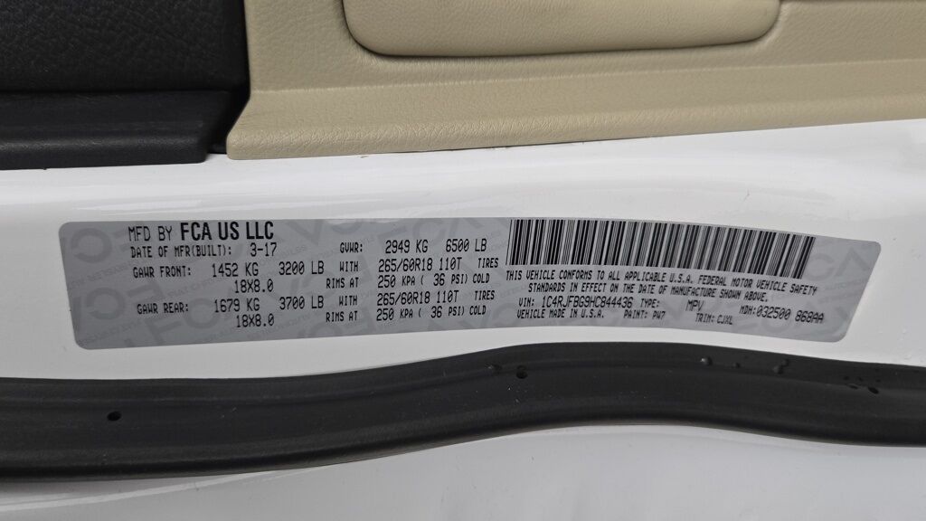 2017 Jeep Grand Cherokee Limited Jersey City NJ